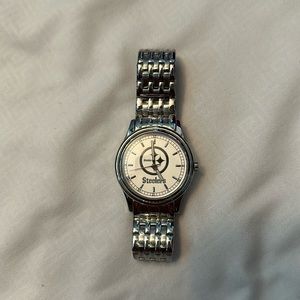 Silver Steelers watch